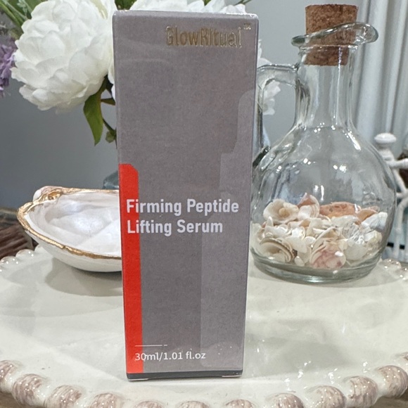 glow ritual Other - Firming Peptide Lifting Serum - Gray and Red